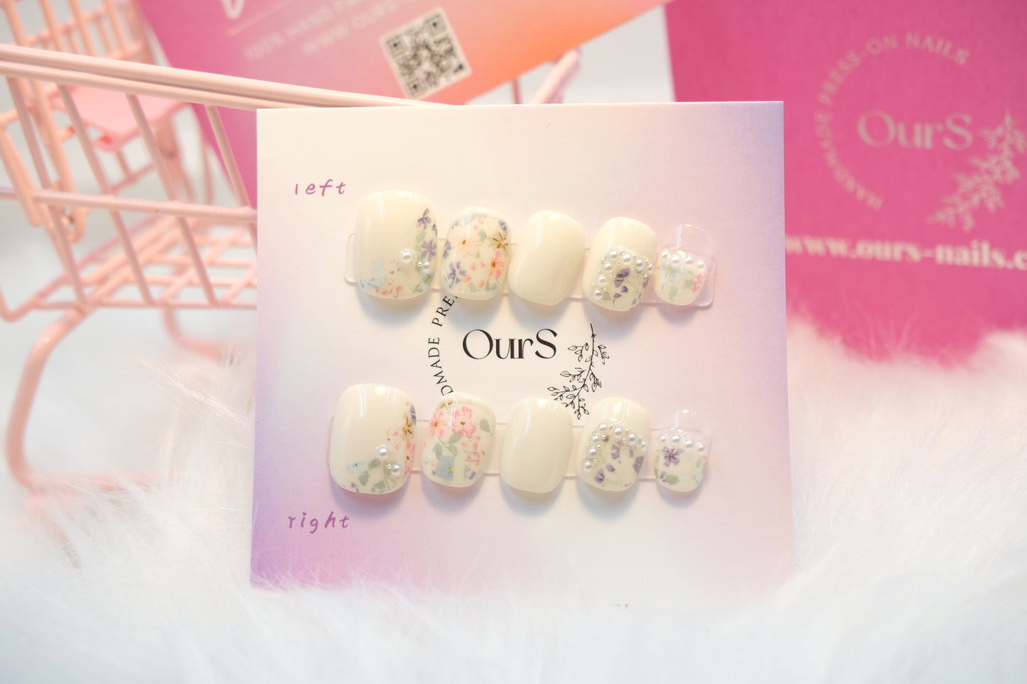 OurS Handmade Nails, Gel Nails, Painted,Reusable Nails